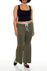 Plus Size Tie-Waist Flare Leggings | Forever 21 outlet