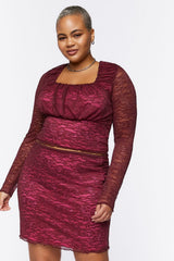 Plus Size Lace Mini Skirt | Forever 21 sale