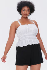 Plus Size Smocked Shorts | Forever 21 on sale