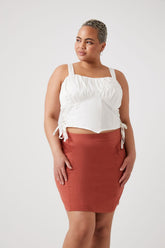 Plus Size Straight Mini Skirt | Forever 21 discount