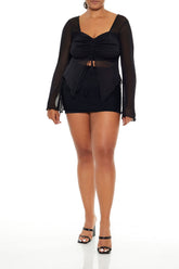 Plus Size Mesh Mini Skirt | Forever 21 on sale