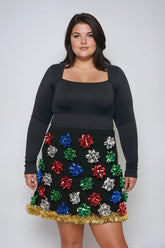 Plus Size Gift Bow Mini Skirt | Forever 21 online