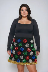 Plus Size Gift Bow Mini Skirt | Forever 21 online