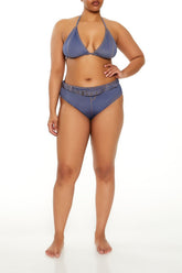 Plus Size Denim Bikini Bottoms | Forever 21 sale