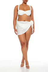 Plus Size Swim Cover-Up Mini Skirt | Forever 21 sale