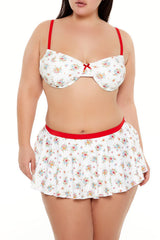 Plus Size Floral Underwire Bikini Top | Forever 21 US