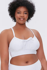 Plus Size Ruched Bikini Top | Forever 21 near me