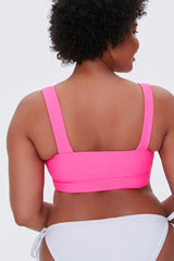 Plus Size Square-Neck Bikini Top | Forever 21 discount