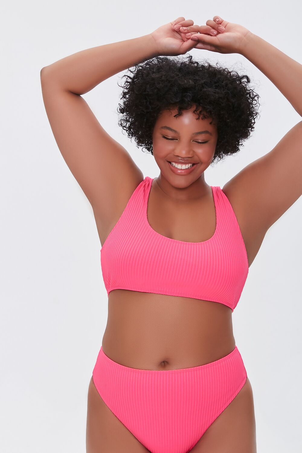 Plus Size Ribbed Bikini Top | Forever 21 US