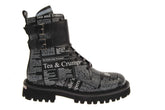Newsprint Boot with Ankle Monk Straps | Forever 21 on sale