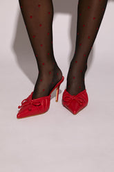 Ruched Bow Pointed-Toe Heels | Forever 21 discount