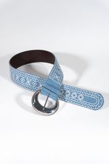 Embroidered Faux Leather Belt | Forever 21 US