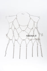Rhinestone Drape Body Chain | Forever 21 sale
