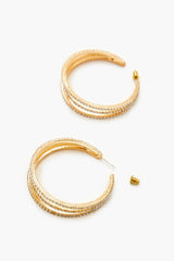 Rhinestone Multi-Hoop Earrings | Forever 21 outlet