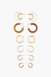 Faux Stone Hoop Earring Set | Forever 21 sale