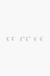 Rhinestone Hoop Earring Set | Forever 21 discount