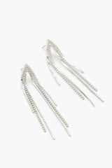 Rhinestone Box Chain Drop Earrings | Forever 21 sale