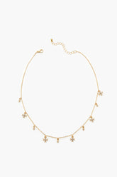 Rhinestone Cross Charm Necklace | Forever 21 on sale