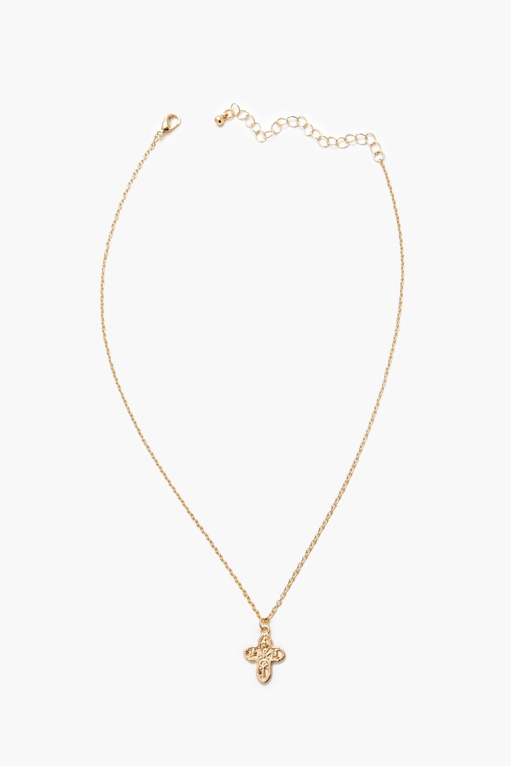 Etched Cross Charm Necklace | Forever 21 discount