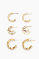 Rhinestone Hoop Earring Set | Forever 21 near me