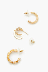 Rhinestone Hoop Earring Set | Forever 21 near me