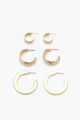 Smooth Multi-Hoop Earring Set | Forever 21 discount