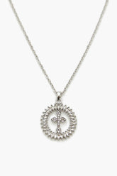 Faux Gem Cross Pendant Necklace | Forever 21 near me