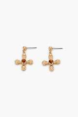 Faux Stone Cross Drop Earrings | Forever 21 sale