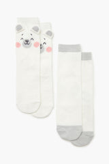 Bear Crew Socks Set - 2 pack | Forever 21 on sale