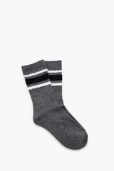 Striped-Trim Crew Socks | Forever 21 near me