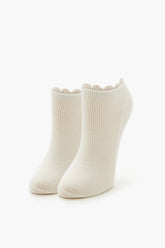 Ruffle-Trim Ankle Socks Set - 3 pack | Forever 21 US
