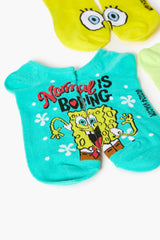 SpongeBob SquarePants Ankle Socks Set - 5 pack | Forever 21 US