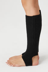 Ribbed Knit Stirrup Leg Warmers | Forever 21 US