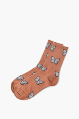 Butterfly Print Crew Socks | Forever 21 outlet