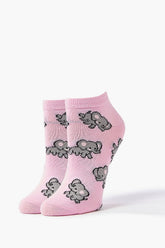 Elephant Print Ankle Socks | Forever 21 on sale