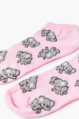 Elephant Print Ankle Socks | Forever 21 on sale