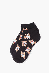 Corgi Print Ankle Socks | Forever 21 online