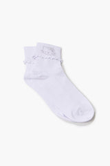 Rhinestone Hello Kitty Crew Socks | Forever 21 on sale