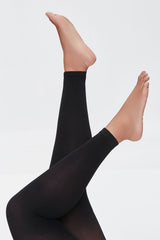 Plus Size Opaque Footless Tights | Forever 21 near me