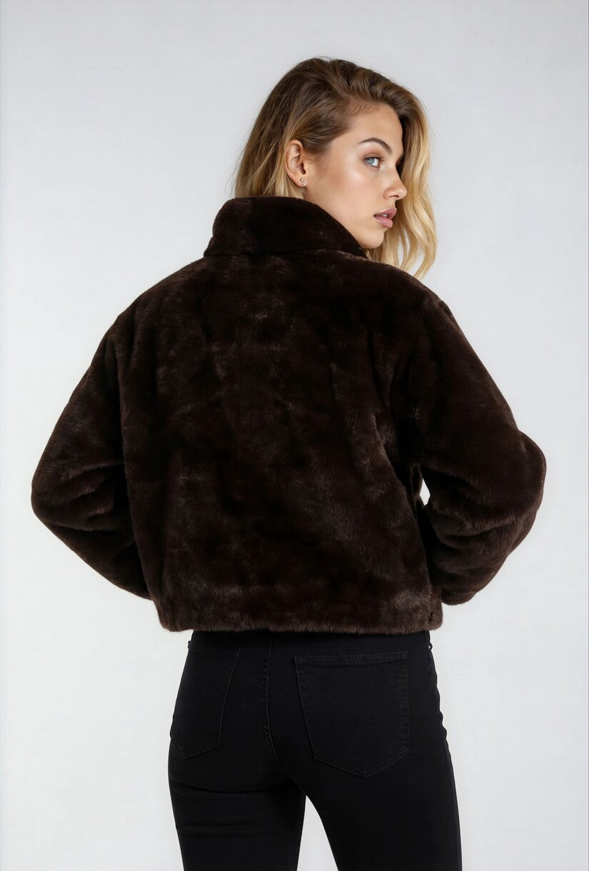 Faux Fur Jacket | Forever 21 Women