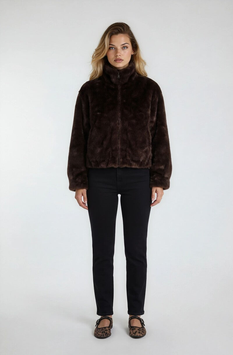 Faux Fur Jacket | Forever 21 Women
