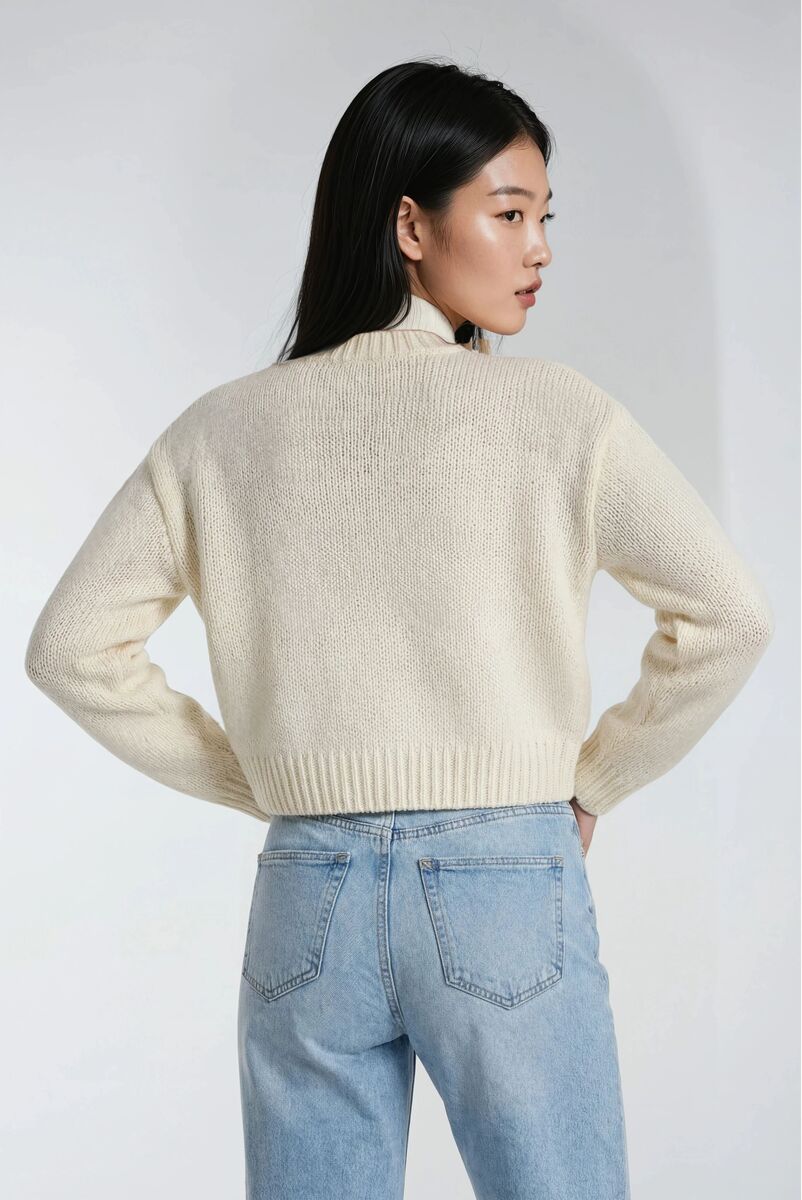 Heart Print Cropped Cardigan | Forever 21 Women