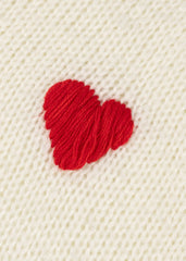Heart Print Cropped Cardigan | Forever 21 Women