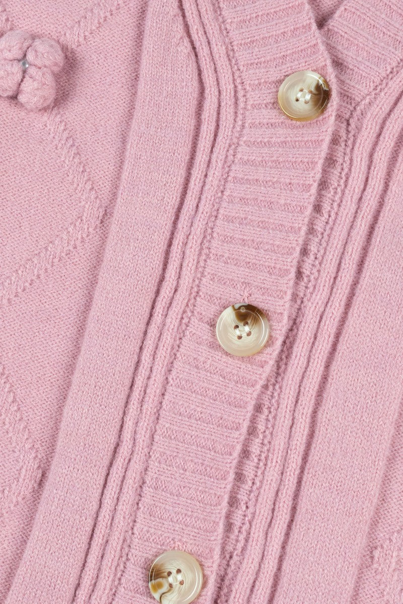 Bow Applique Cropped Cardigan Sweater | Forever 21 Women