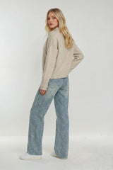 Cherry Embroidered Wide-Leg Jeans | Forever 21 Women