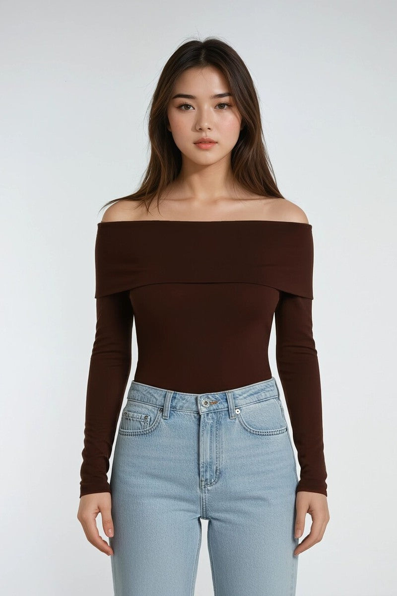 Foldover Off-The-Shoulder Top | Forever 21 Women