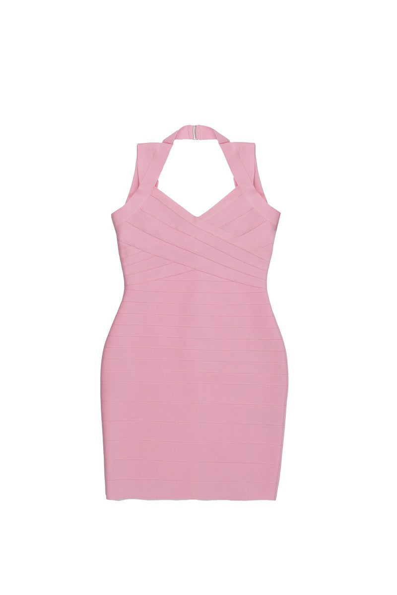 Halter Bandage Bodycon Mini Dress | Forever 21 Women