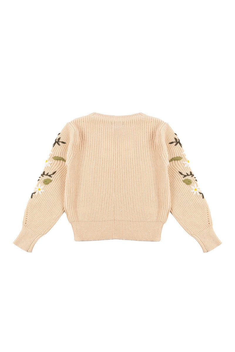 Floral Embroidered Knit Sweater | Forever 21 Women
