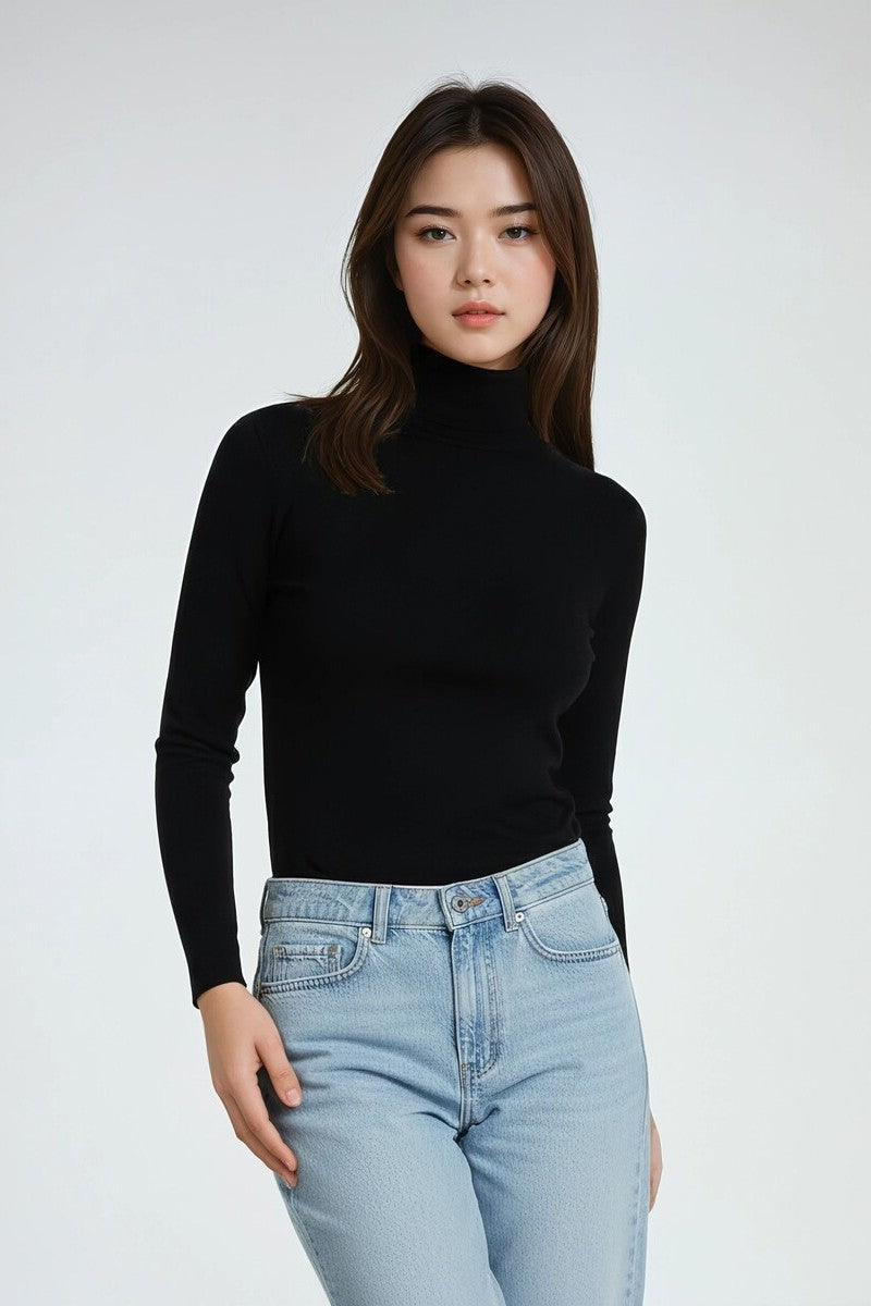 Long-Sleeve Turtleneck Sweater | Forever 21 Women