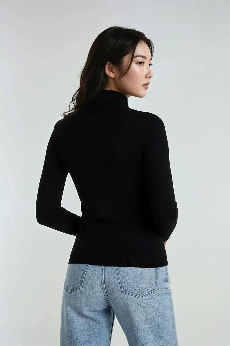 Long-Sleeve Turtleneck Sweater | Forever 21 Women